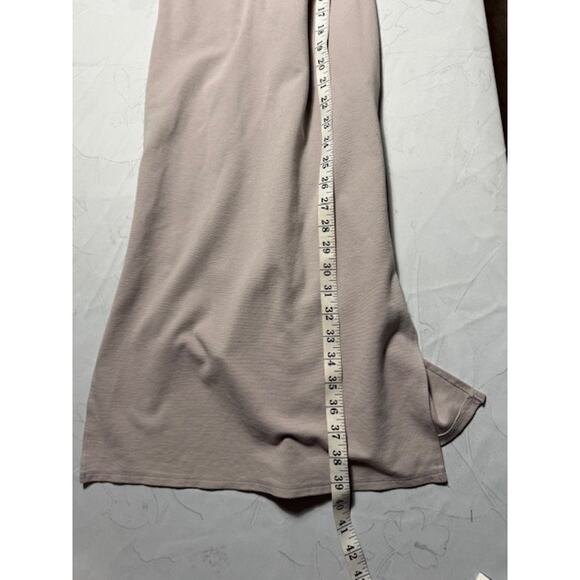 TAN FOREVER 21 HALTER DRESS SIZE LARGE - Picture 5 of 5